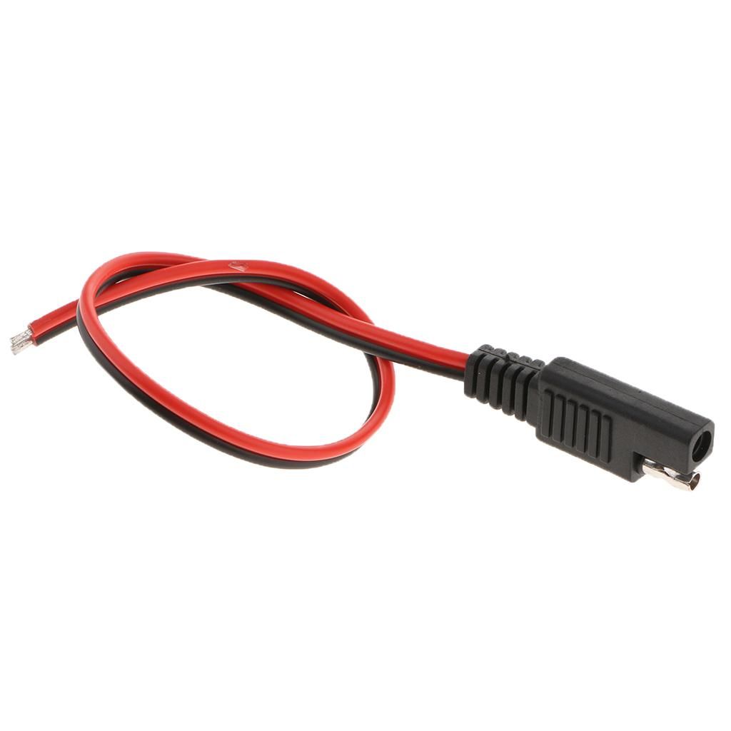 12V SAE Power Adapter Connector Cable Harness For Car Solar Battery