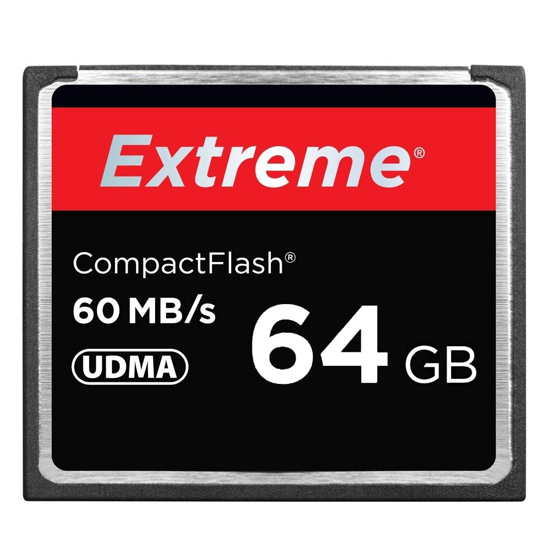 64GB Extreme Compact Flash Card, 400X Read  Speed, Up To 60 MB/S (100% Real Capacity)