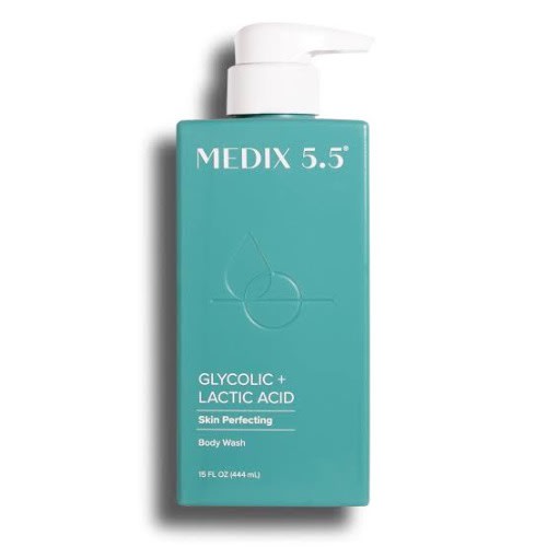 Medix 5.5 Glycolic Acid + Lactic Acid Skin Perfecting- Body Wash - 15oz