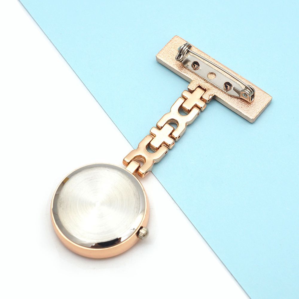 Nurse Lapel Pin Watch Fob Watch Clip-on Hanging Quartz Watch