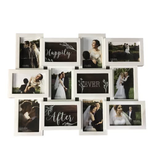 Hometrends Happily Ever After Wedding Collage Picture Frame