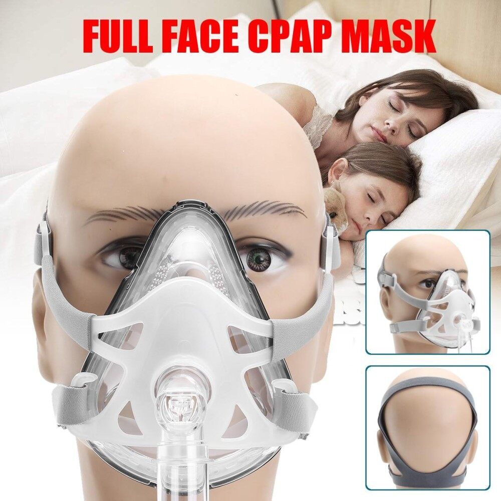 L RESMart FULL FACE CPAP Inc HEADGEAR For SLEEP APNEA FITS ALL CPAP MACHINES