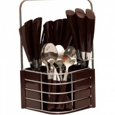 Cuttlery Set With Holder -24 Pieces