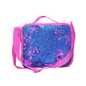 Sequin School Lunch Bag For Girls