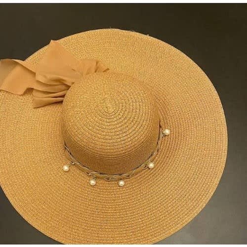 Women's Large Brim Straw Hat