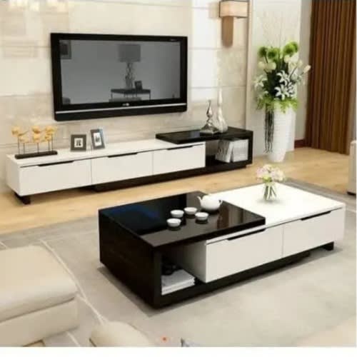72" Television Console And Center Piece