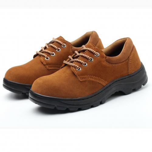 Steel Head Insulation Protection Work Shoes Leather