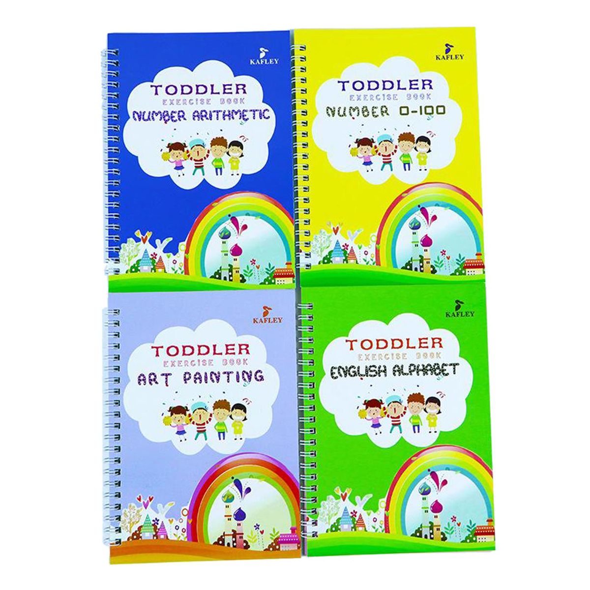 Repeatedly Letter Writing Copybook Calligraphy Kit For Kids 4 Books