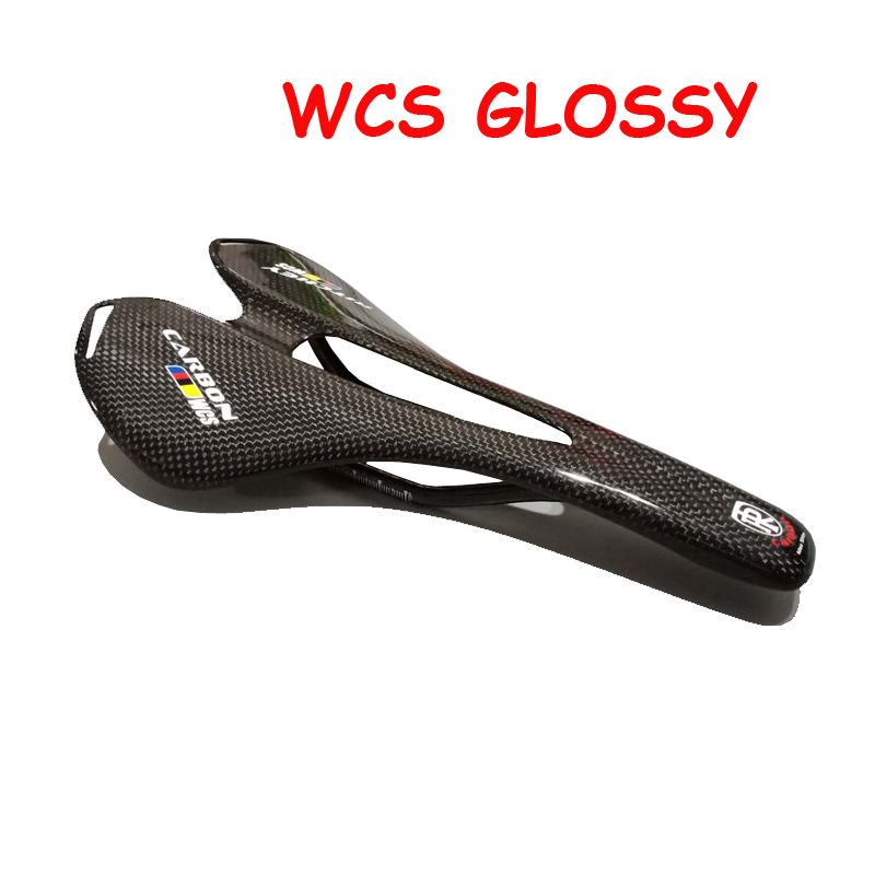 Hot XXX 3K Ultralight Full Carbon Fiber Bicycle Saddle Road/MTB Bike Carbon Saddle Seat 270*128mm Matte/Glossy