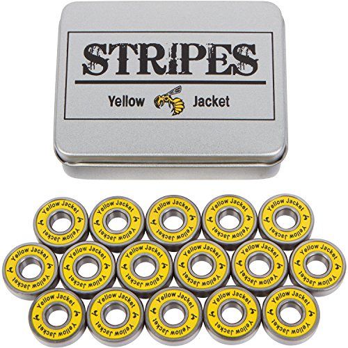 Yellow Jacket Premium Inline Skate Bearings Roller Skate Bea