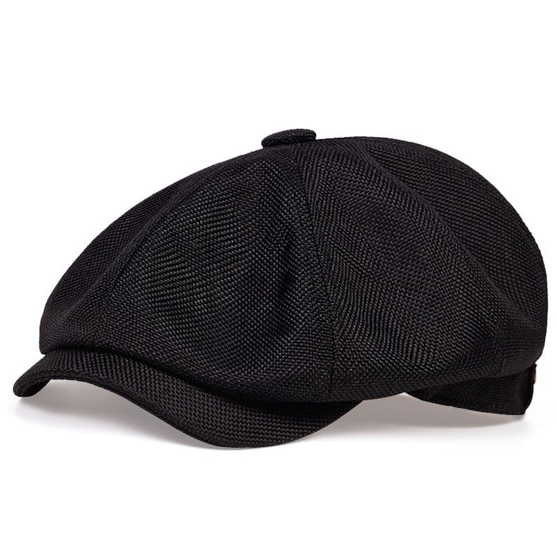Men's Casual Newsboy Hat Spring And Autumn Retro Beret Hat Wild Casual Hats
