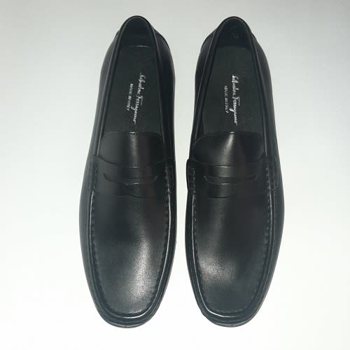 Men's Black Leather Shoe 1