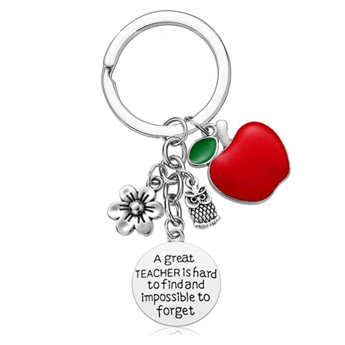 Pendant Key Finder Lovely Glossy Surface Pendant Keychain E
