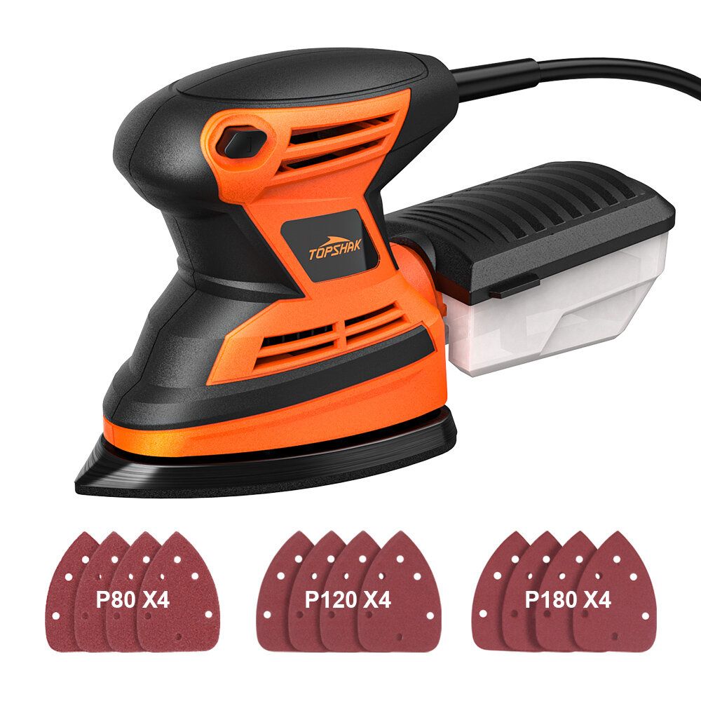 TOPSHAK TS-SD3 200W Mouse Detail Sander Small Sander With