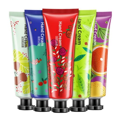Plant Extract Fragrance Moisturizing Nourishing Hand Cream - 5pcs - 30g