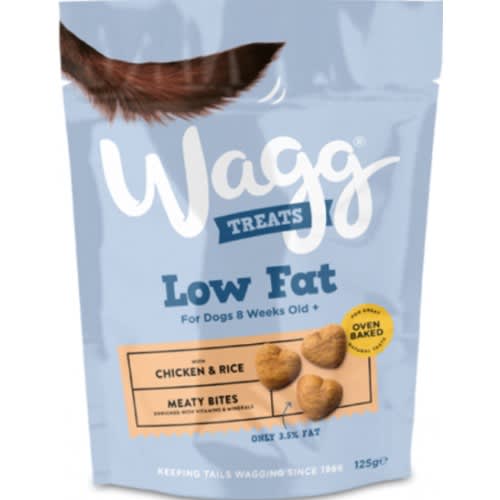 Low Fat Dog Treats With Chicken & Rice - 125g