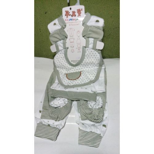 8 In A Pack New Born Unisex Baby Wear +3Free Baby Face Towel