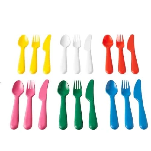 Kalas Cutlery Set - 18 Pieces - Multicolor
