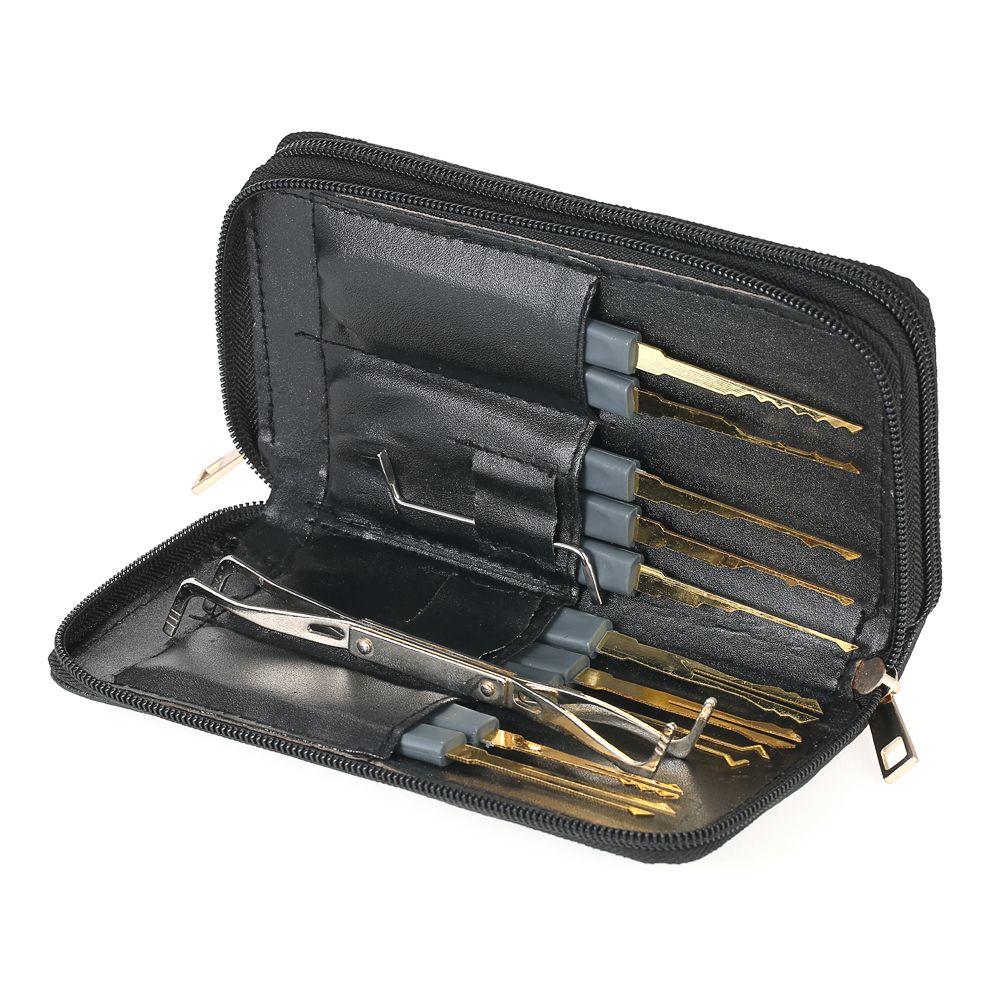 24pcs Professional Unlocking Lock Picking Tools Set Practice