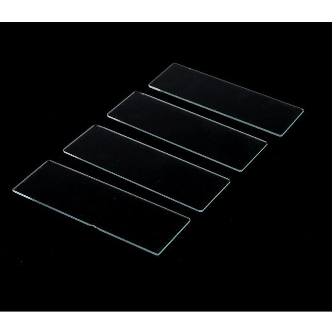 50 Pieces Microscope Glass Slide For School Biology Lab Experiment