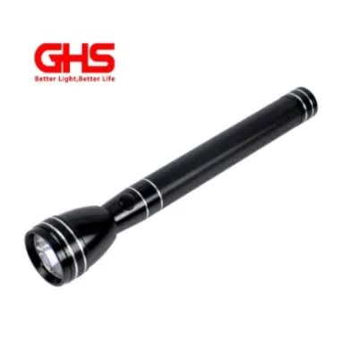 Ghs Dc-80 Rechargeable Led Heavy Duty Flashlight