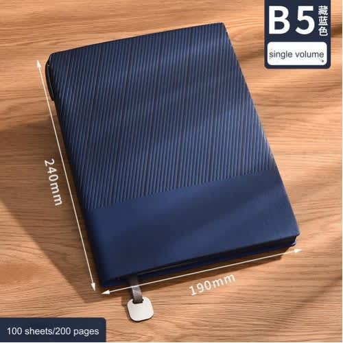 B5 Notepad Hardcover Notebook Jotter Journal Diary 200 Pages