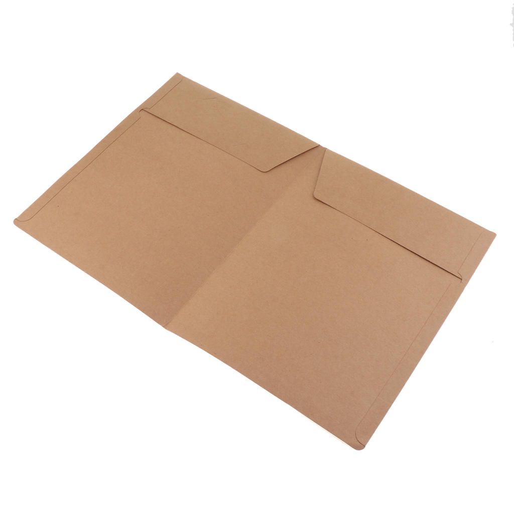 1 Piece A Folder Card Folder Document Folder Office Brown