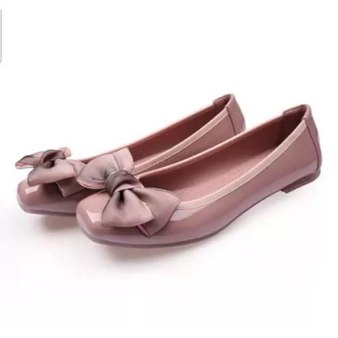 Ladies Flat Shoes-pink