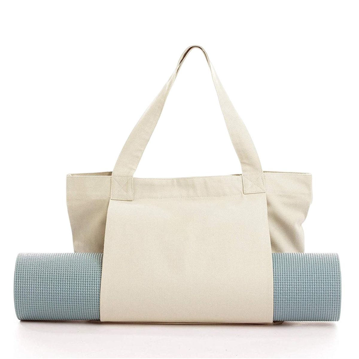 Gym Bag Portable Yoga Mat Storage Bag Khaki