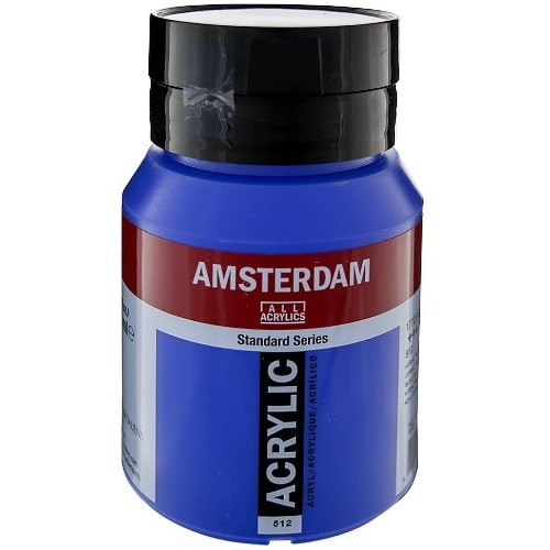 Acrylic Color - 500ml Cobalt Blue Ultramarine 512