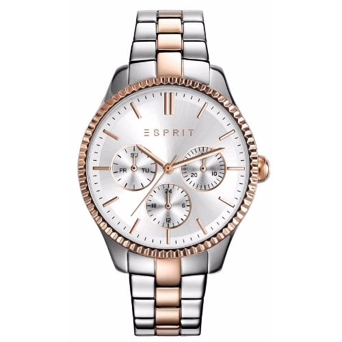 Spring  Ladies Watch - ES108942005 - Silver Rose Gold
