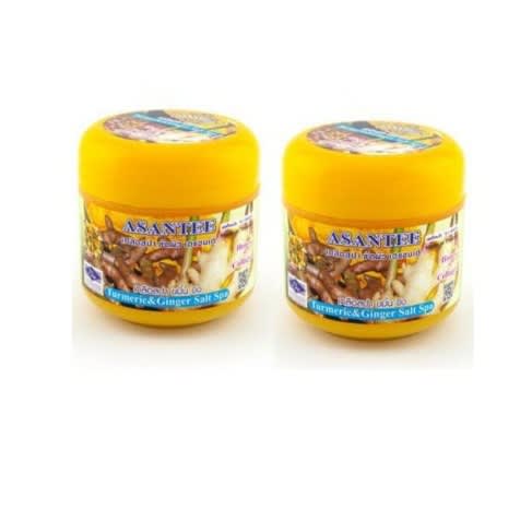 Original Turmeric And Ginger Salt Spa With Honey And Collagen-2pcs