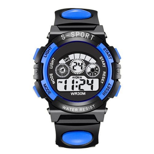 Coolboss Kids/ Student Waterproof S Sport Shockproof Digital Silicone Watch