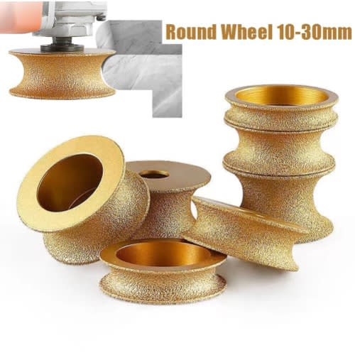 Bullnose Diamond Grinding Wheel Stone Disc For Granite And Marble - 20mm