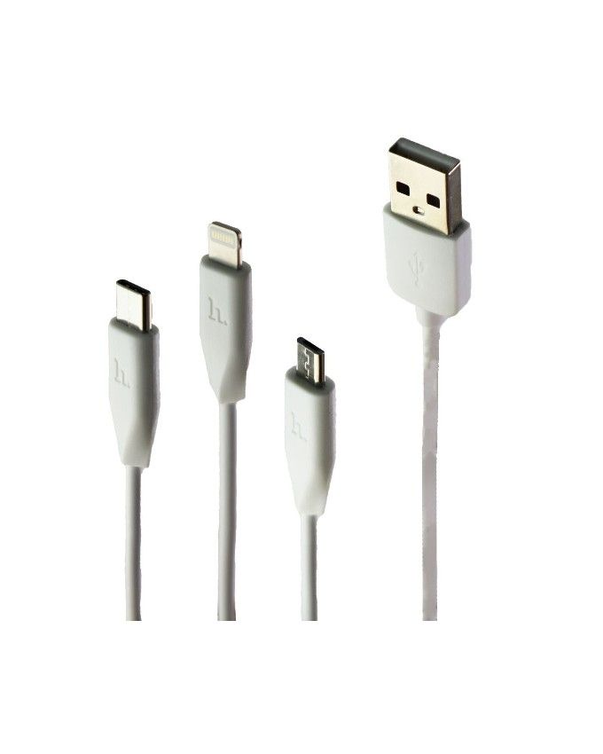 3-in-1 Rapid Cable With Micro / USB-C / Lightning 8-Pin