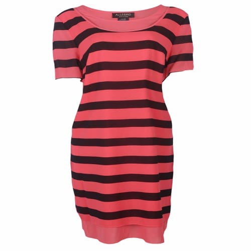 Stripe Ladies Dress