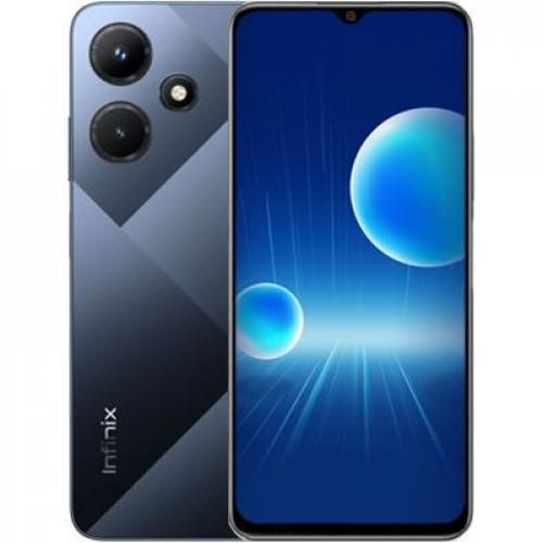 Hot 30i 6.6'" HD+, 4+4GB RAM /128GB ROM Android 12 - Black