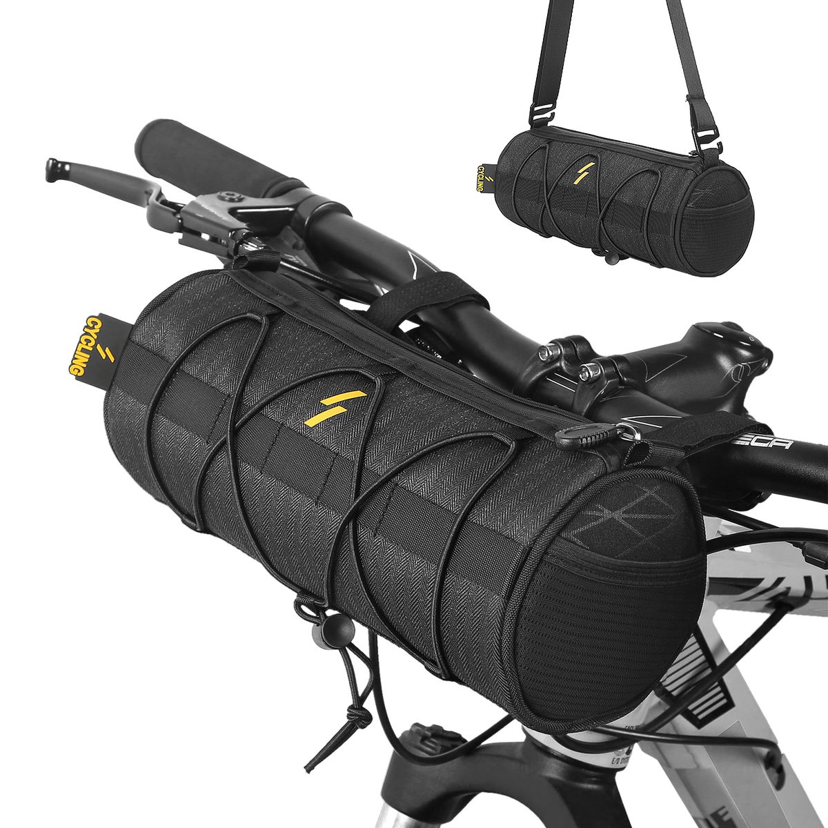 Bike Handlebar Bag Multi-functional Cycling Front Bag