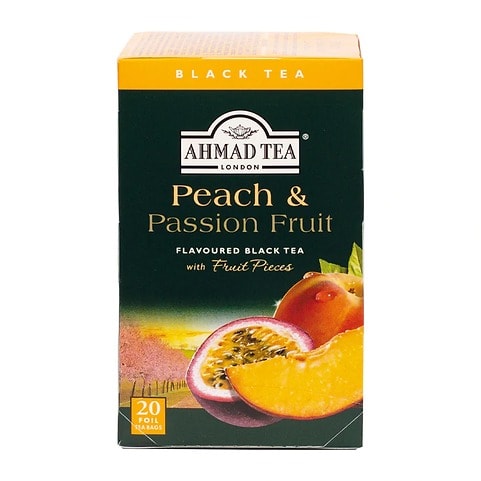 Peach & Passion Fruit Black Tea - 20 Foil Teabags