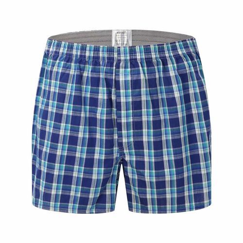 Summer Loose Cotton Men's Shorts Breathable Elastic Waist