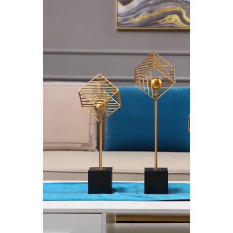 Table Decor Set -2  - H60x18 + H50x 18cm