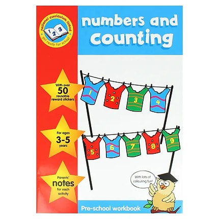 Numbers And Counting Pre-School Workbook