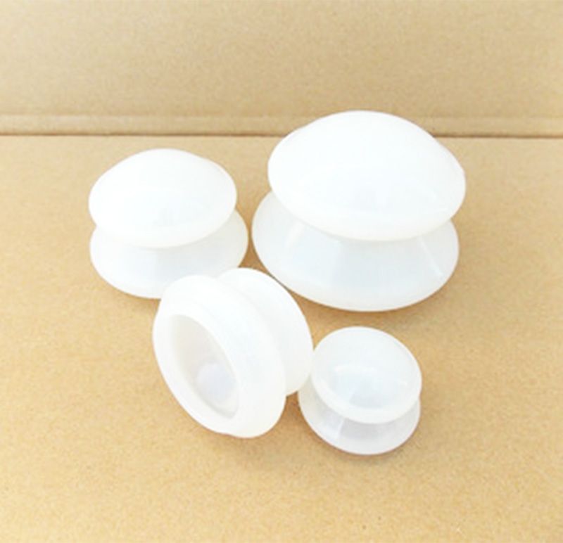 Cellulite Small Vacuum 4pcs 1set* Massages Body Care Therapy Cupping Chinese Rubber Massager Cups Health Anti Hijama Healthy