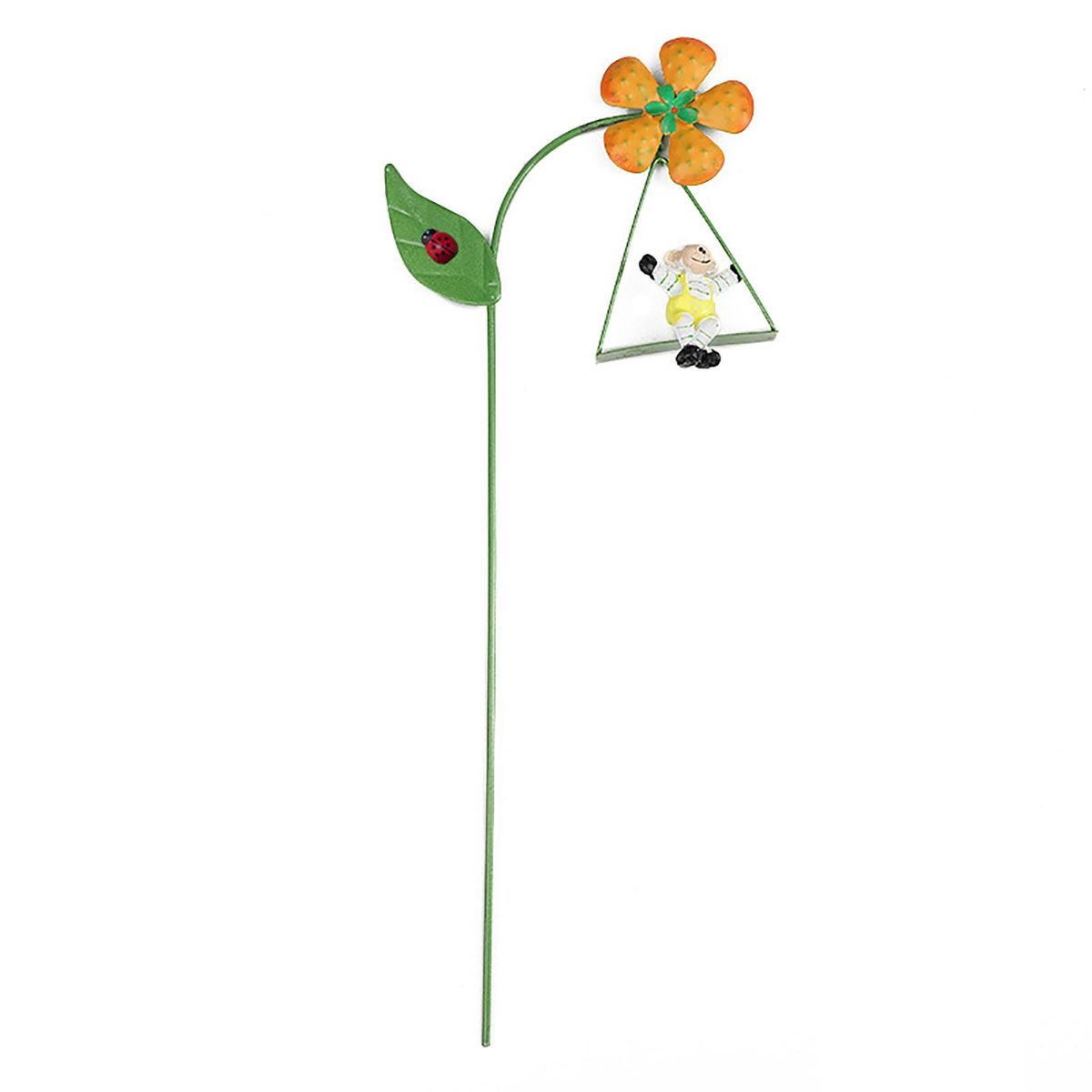 Flower Pot Miniature Ladybug Dragonfly Flower Pot Windmill I