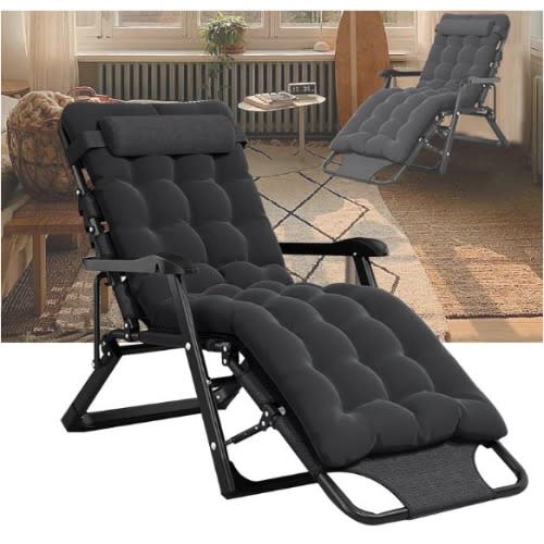 Recliner Folding Garden/Sun Lounger Outdoor Chair/Bed