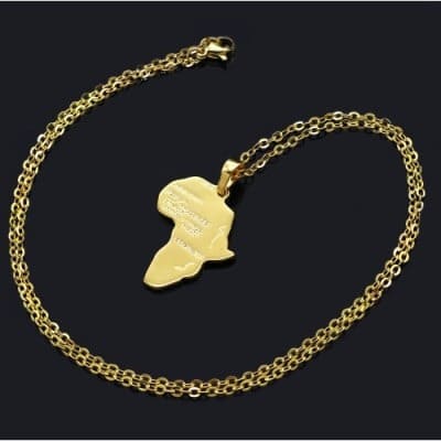Stainless Steel Non Tarnish Gold Chain With Pendant