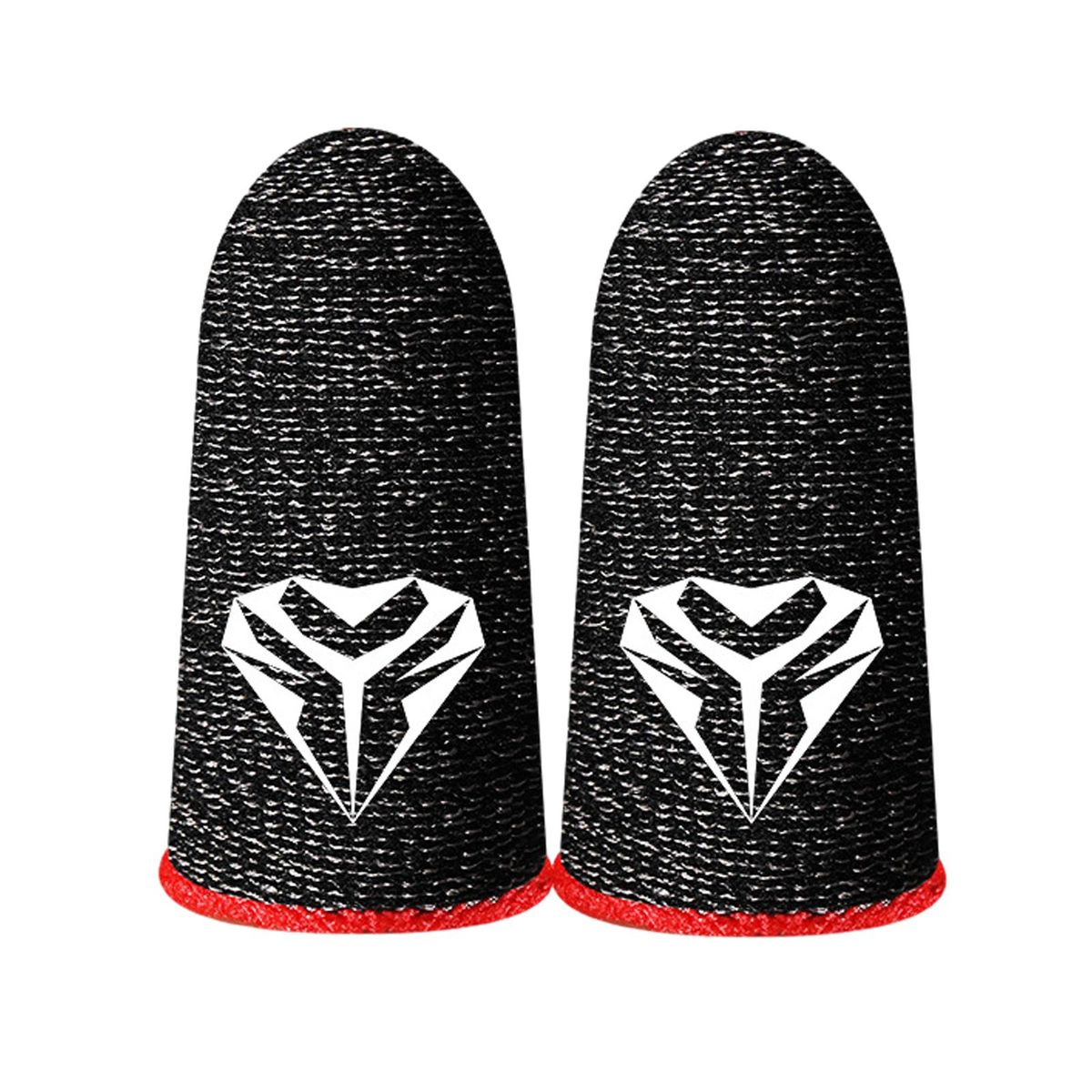 2Pcs Gaming Finger Sleeves, Thumb Sleeves, For Phone Game Game Red