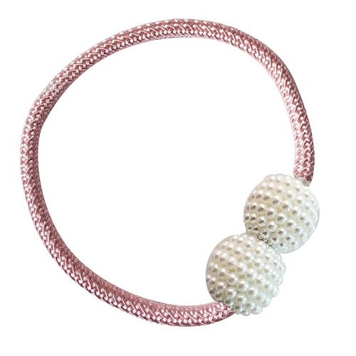 Magnetic Curtain Tieback -2 Pcs - Pink