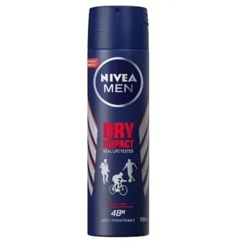 48hrs Antiperspirant Boxy Body Spray For Men Dry Impact - 150ml