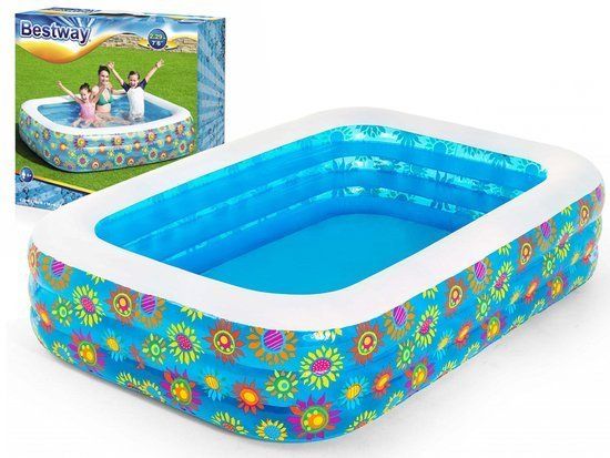Inflatable Family Swimming Pool - 7'6"